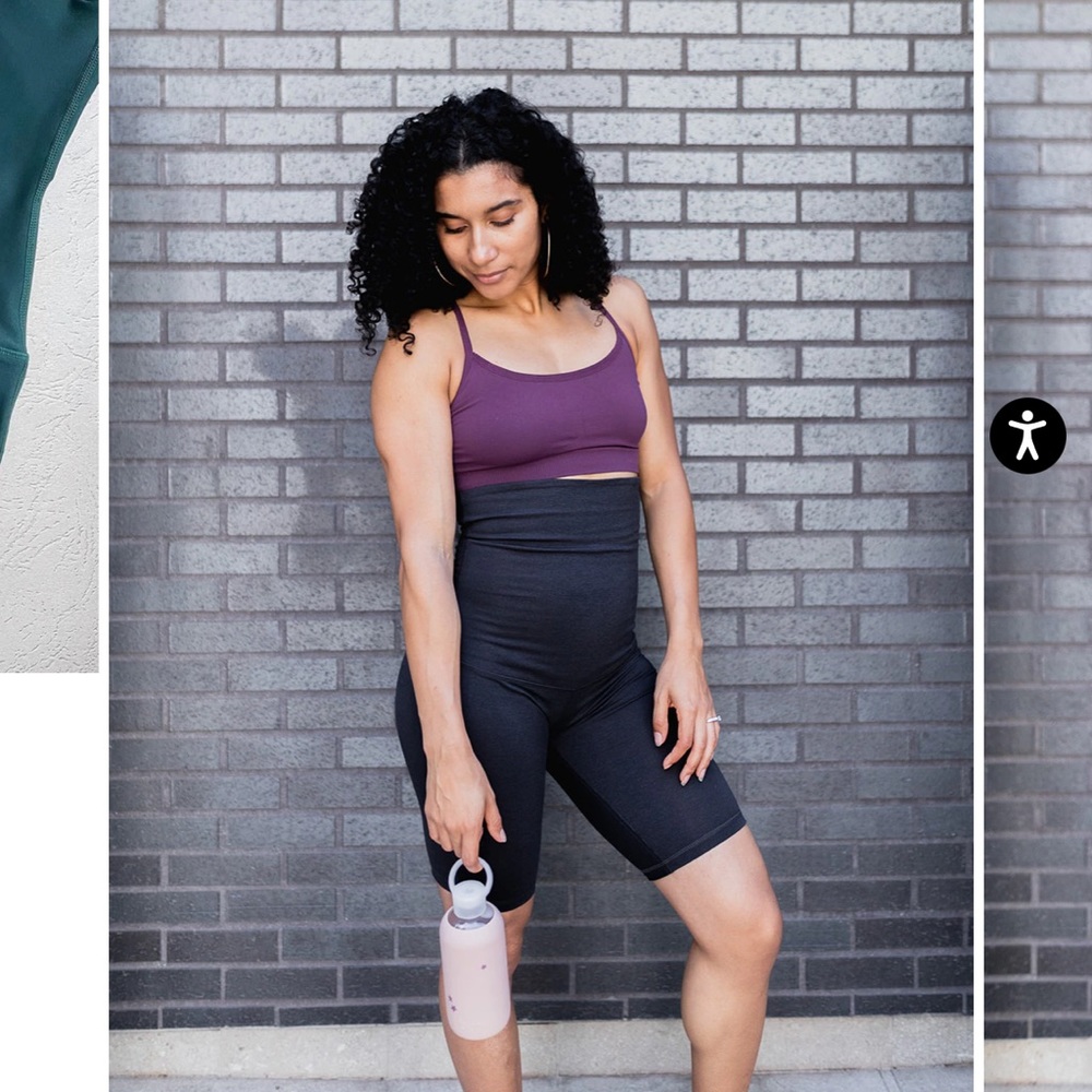 Baobei Postpartum Recovery Shorts | Core + Floor Support Recovery Biker Shorts S